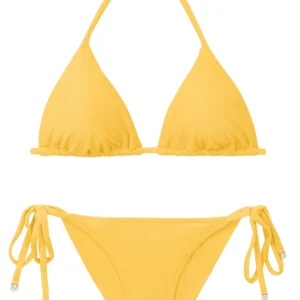 Set Malibu-Yellow Tri-Inv Cheeky-Tie