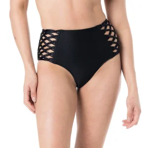 Bottom Pants Macrame Liso Preto