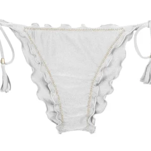 Bottom Shimmer-White Frufru