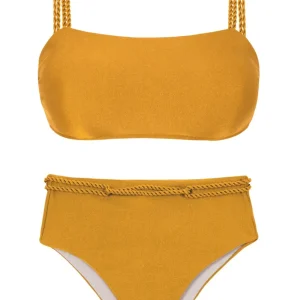 Set Damasco Bandeau-Reto Hotpants