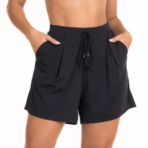 Shorts Crepe Preto
