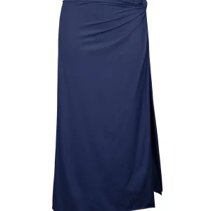 Navy Long-Skirt-Knot