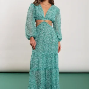 Reflexo Long Sleeve Dress