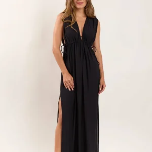 Black Long Dress Soleil
