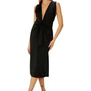 Vestido Saia Sobreposta Preto
