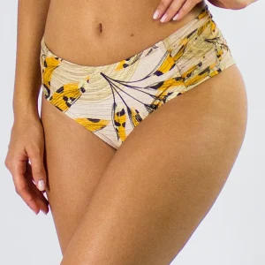 Bottom Faixa Drapeada Lm Palha