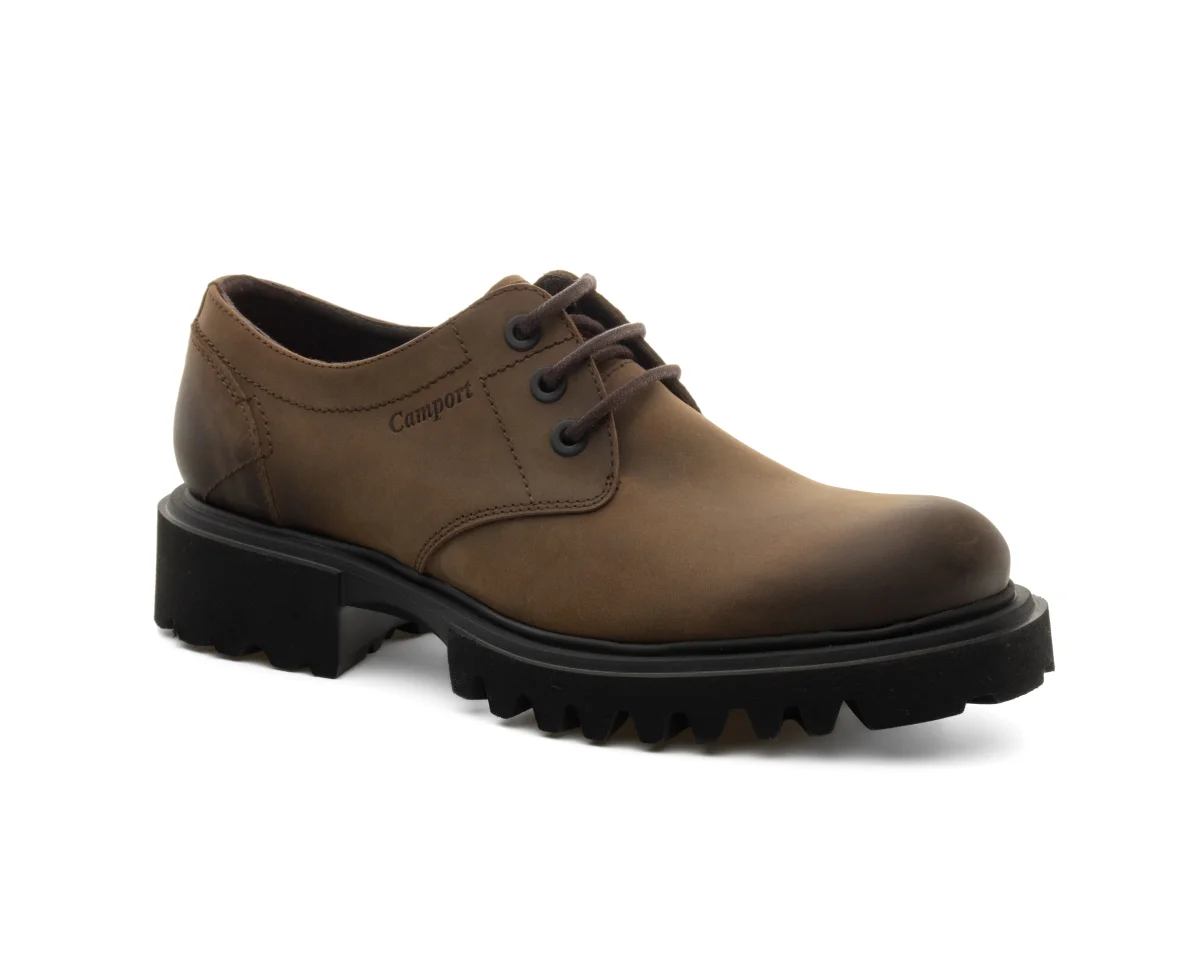 Sapatos Grainer Low Castanho Escuro - Image 3