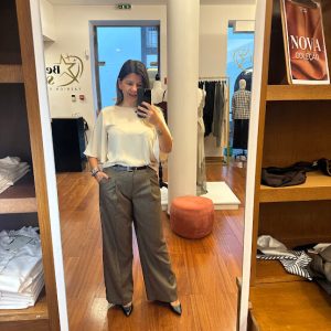 Calça classica fato Bronze