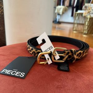 Pack cintos preto/leopardo