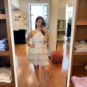 Midi vestido florido
