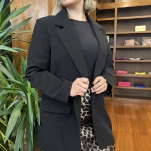 Blazer preto Only
